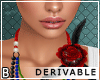 DRV Rose Pearl Necklace