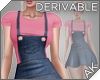 ~AK~ Overalls Dress