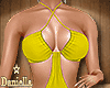 D| Yellow Beach Swimsuit