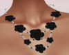 Black Rose Necklace