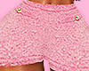 c. Pink Tweed Shorts