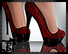 Lucie Victorian Red Heel