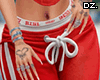D. Sporty Pants - Red