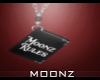 Moonz Rules Book Necklac