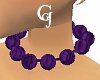 Beaded Necklace Amethyst