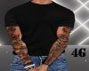 `A` Shirt + Arms Tattoo