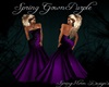 Spring Gown Purple