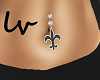 Saints belly piercings