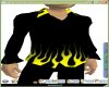 [BG] mens flame shirt