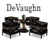 D| Black Table Set