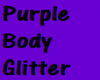 S. Purple Body Glitter