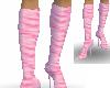pink mint boots