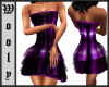 CUTE dress purple pvc