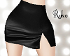 [rk2]Mini Slit Skirt BK