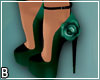 Emerald Rose Heels