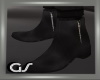 GS Black Suede Boots