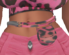 PINK LEOPARD BELT BAG