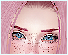 ☾ Cool Pink Eyebrows