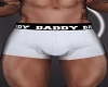 Daddy Boxers White