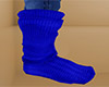Blue Socks Slouchy (M)