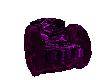 (C)purple cuddle chair