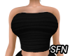 𝜗𝜚 black crop top