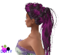 laycee purple ponytail