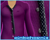 Purple Pin Stripe w Tie