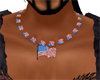 BBJ Male Necklace Flag