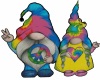 Hippie Lawn Gnomes
