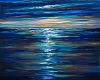 Ocean Blue Oil Painting