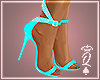 ♠ Teal Diamond Shoes