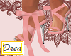 -Kyra- Pink Ribbon Heels