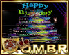 QMBR Rave Bday Cake