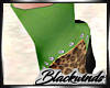 Green Leopard Wedges