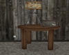 fishing cabin side table