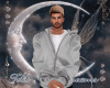 Hoodie Moon Greis