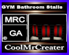GYM Bathroom Stalls