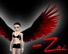 Black Gore Angel Wings