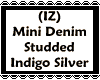 (IZ) Mini Denim Indigo S