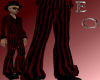 EO Black/Red Pants