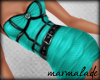 !mml Netted Dress Teal