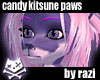 Candy Kitsune Paws F