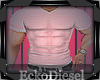 ED- Muscle T-shir pink