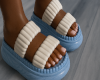 Blue Sandals