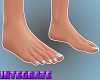 Blue Toe Pedicure