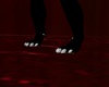 Furry Feet Cat Black