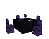 PurBlk Guest Wed Table