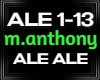 Marc Anthony Ale Ale