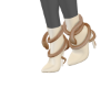 Safari Heels w Brown